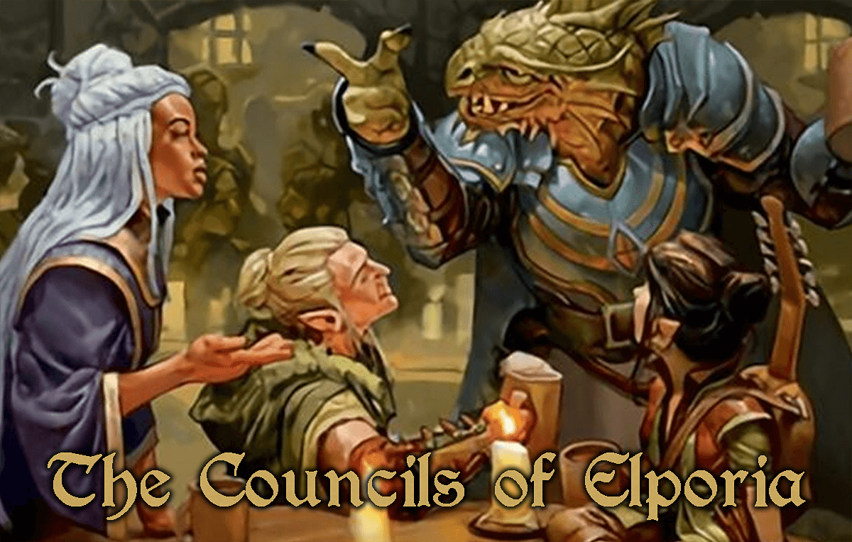 The Councils of Elporia logo